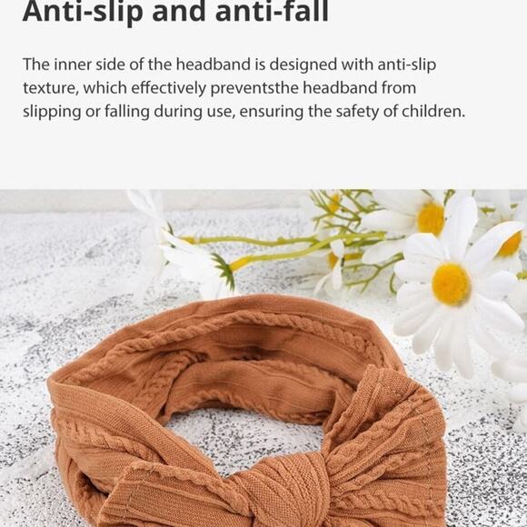 New baby, toddler girl 3 piece headbands - Picture 5 of 10